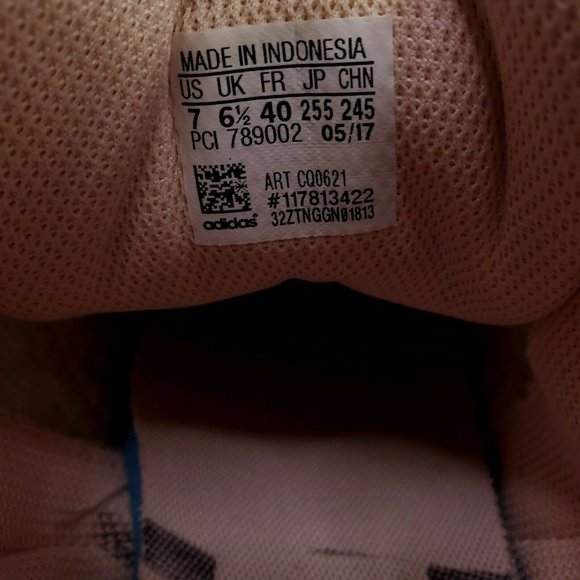 Adidas Pro Model Youth Shoes Size 7 Pink Gold Sneaker Womens Size 9 EU 40 CQ0621 - Picture 7 of 10